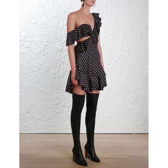 ZIMMERMANN AU 0P US 2P Petite Rife Flounce Dress - Picture 7 of 8